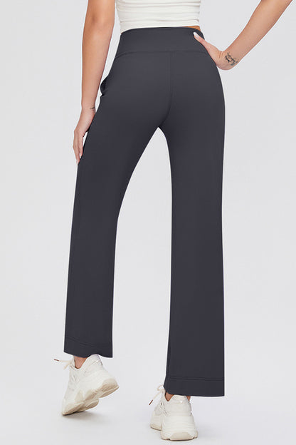 Basic Bae Full Size Drawstring High Waist Pants with Pockets