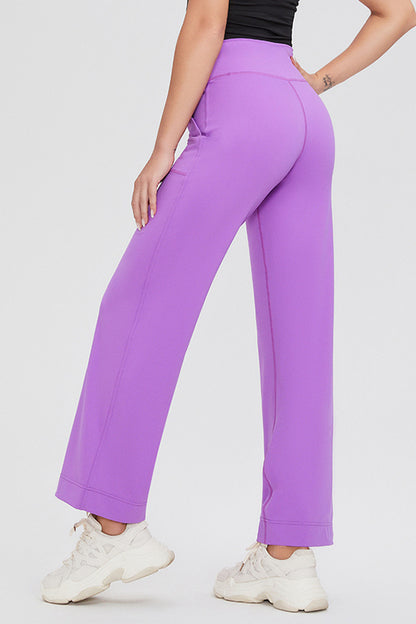 Basic Bae Full Size Drawstring High Waist Pants with Pockets